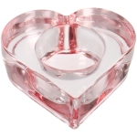 Подсвечник «Тайна любви» 8,5*8,3*3 см, Розовый нежный