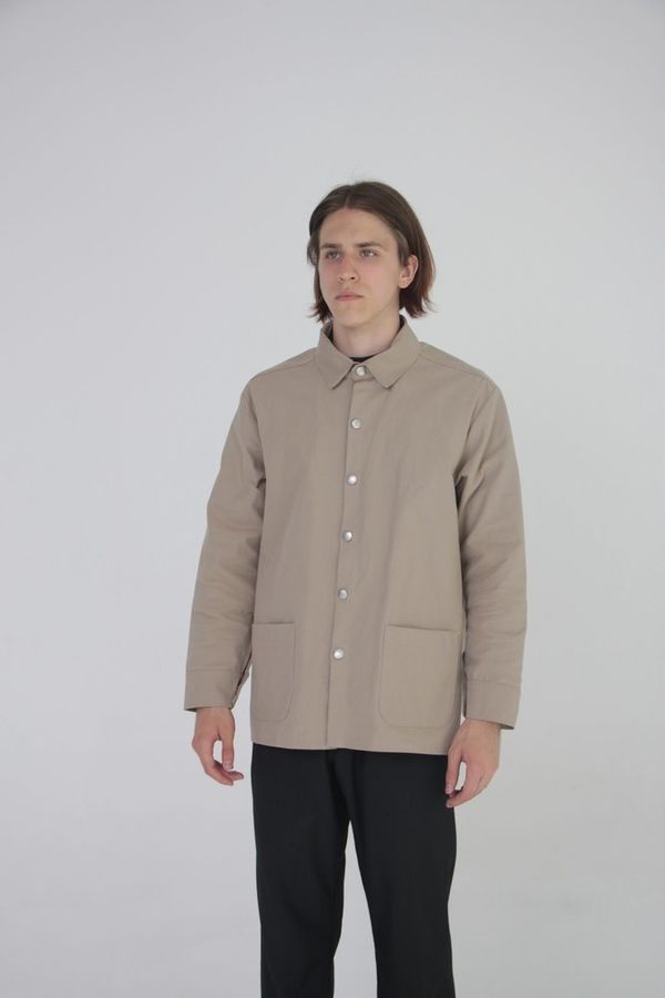Рубашка-куртка Tulovo Бежевая - фото 1