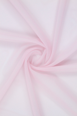 Сетка эластичная светло-розовая метражом (Турция)