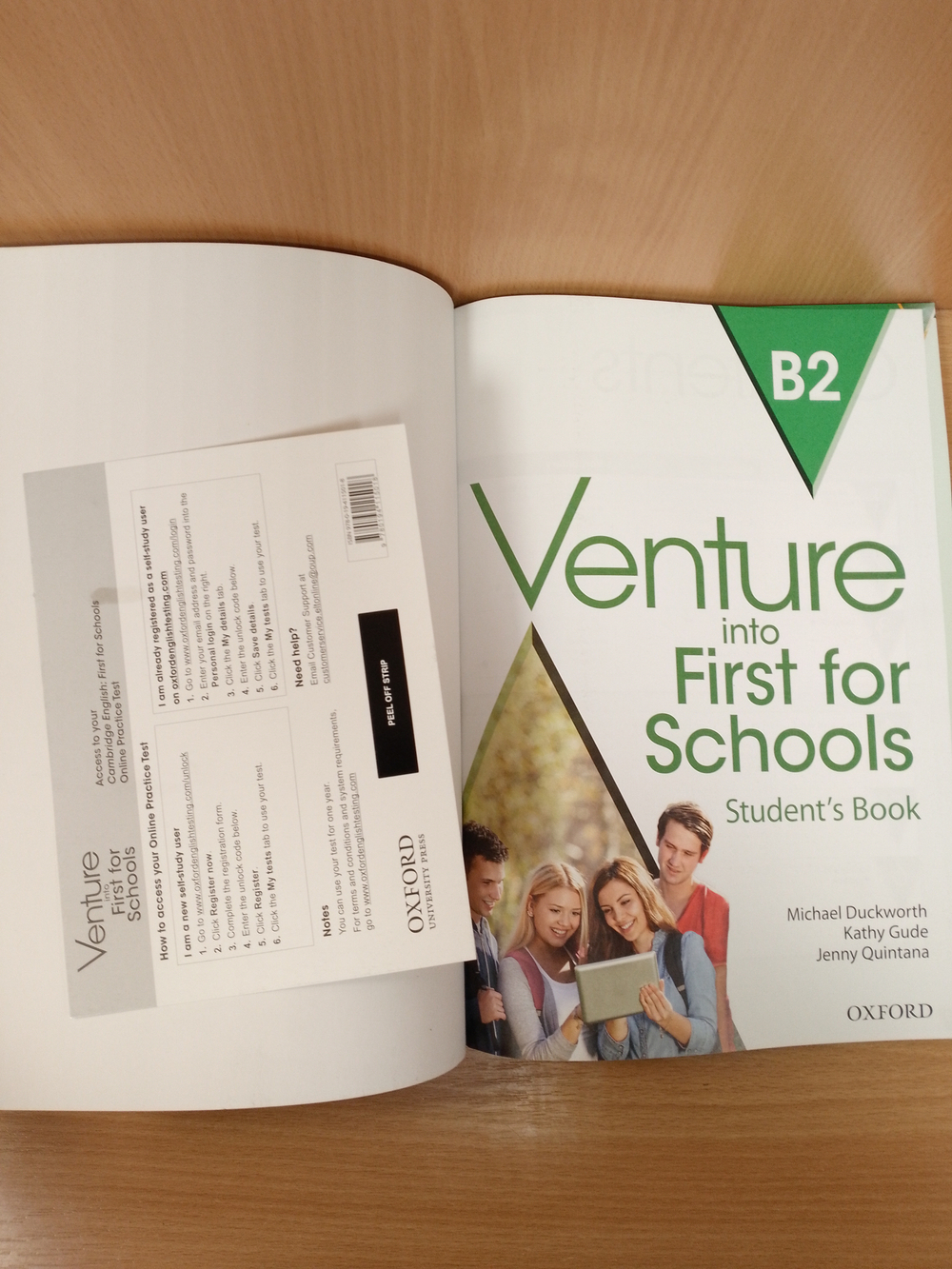 Venture into First for Schools Student's Book Pack
