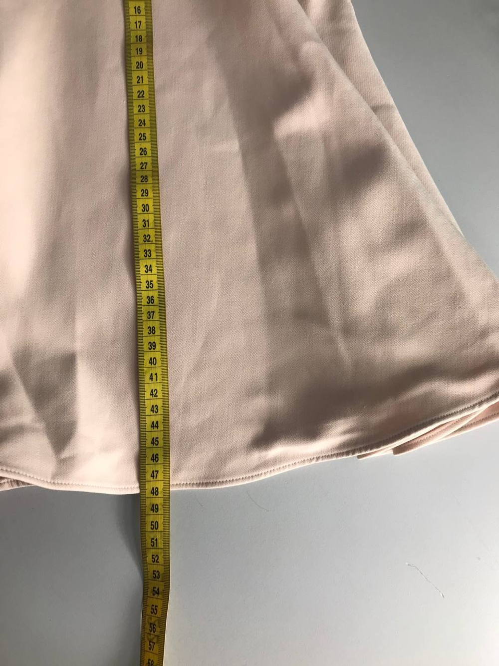 Юбка Lime пудрового цвета, маркировка XS, визуально 42 размер