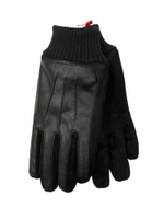 Перчатки. Мужские. Материал верха: Эко кожа. Подклад: Плюш-флис. Сверху эко кожа, ладошка замша. Толстые. Очень мягкие. 12 шт в упаковке.