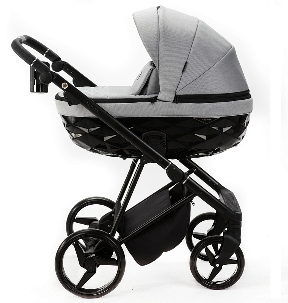 Детская коляска Adamex Quantum 2 в 1 Q-TK83 TIP (СВ.СЕРЫЙ)