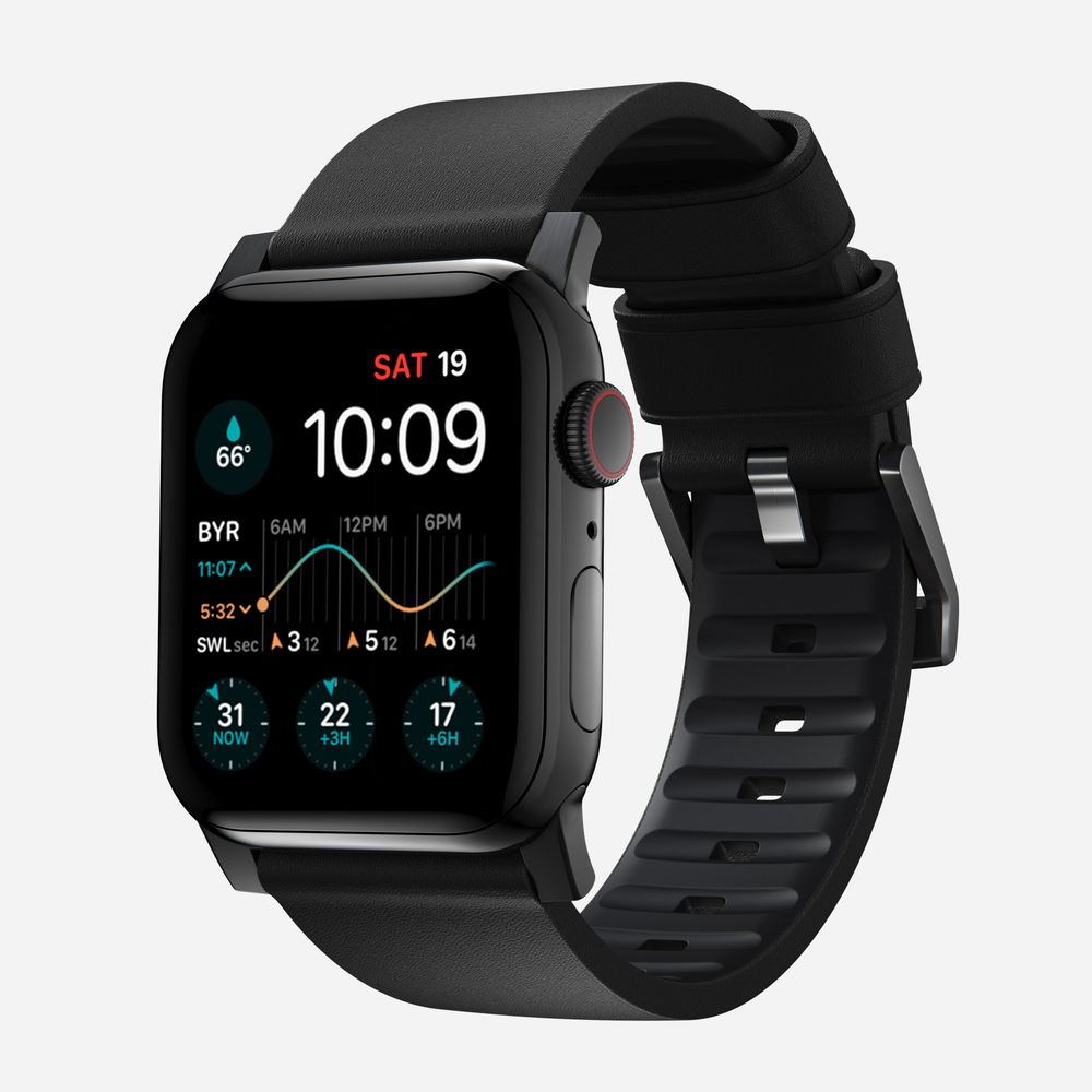Ремешок Nomad Active Strap Pro, black - Apple Watch Ultra (49mm) 8/7 (45mm)/6/SE/5/4 (44mm)/3/2/1 (42mm)