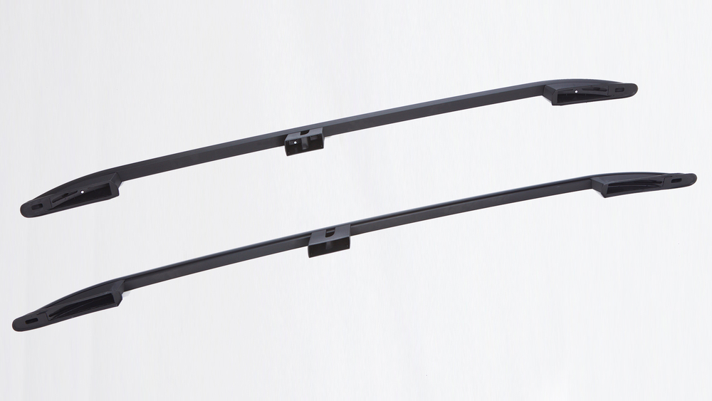 Рейлинги Can Otomotiv на крышу MAZDA CX-9 2006-2016 (Crown, Алюминий, В штатные места, черный) арт.MAC9.73.0127