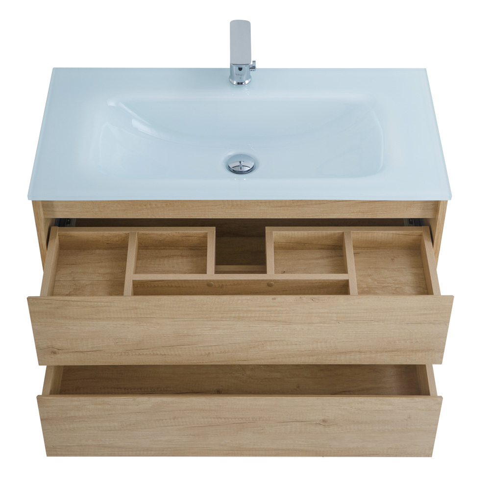 Тумба подвесная под раковину BelBagno KRAFT-800-2C-SO-RNN