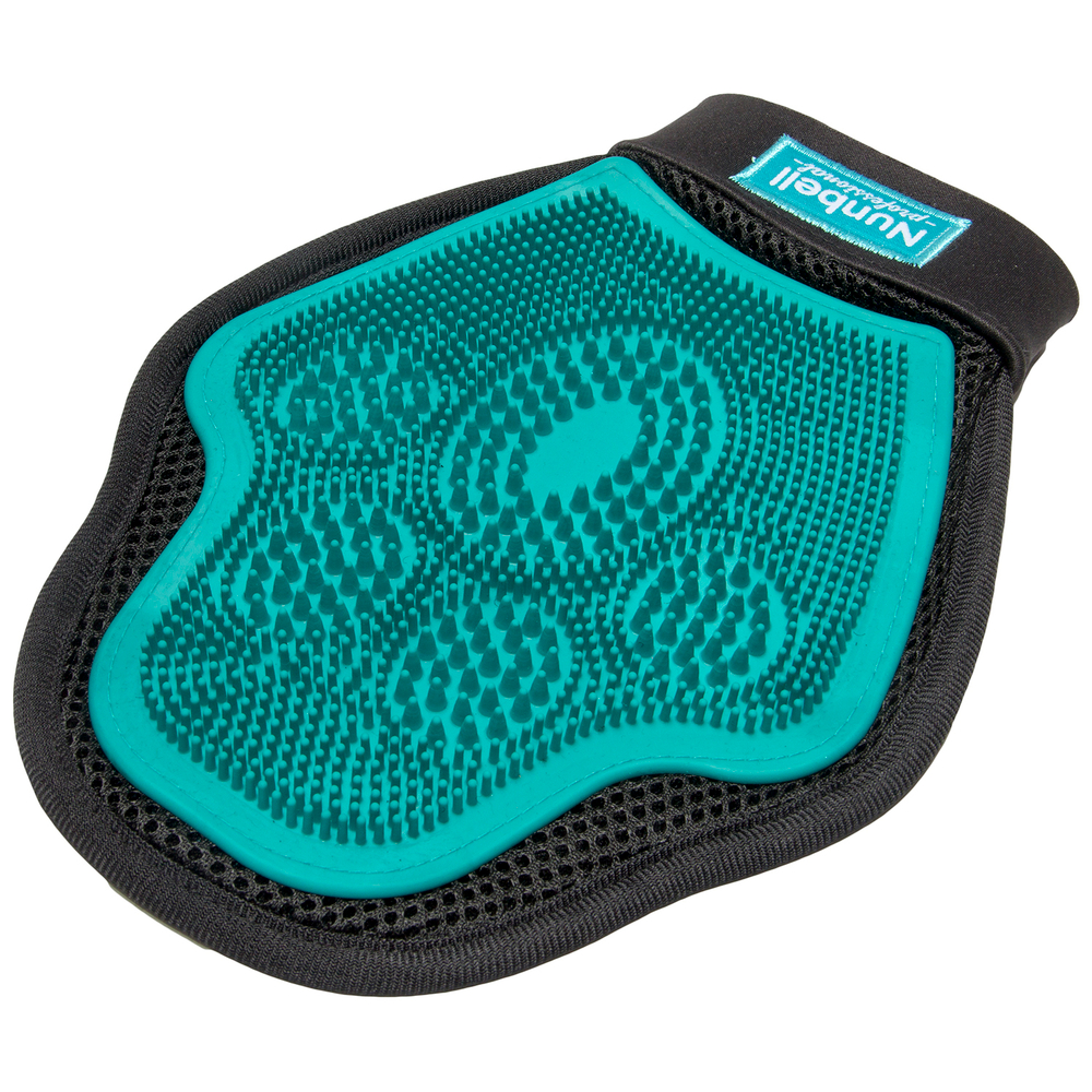 Nunbell пуходёрка варежка для кошек и собак супер люкс