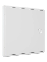 Люк ревизионный ЛТП накладной ручка-задвижка 250х250 пластик EVECS