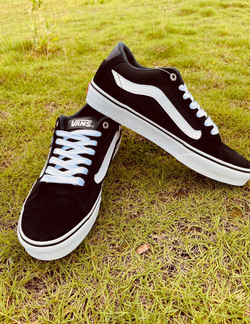 Мужские кеды Vans Faulkner 'Black White' VN000SJVC4R