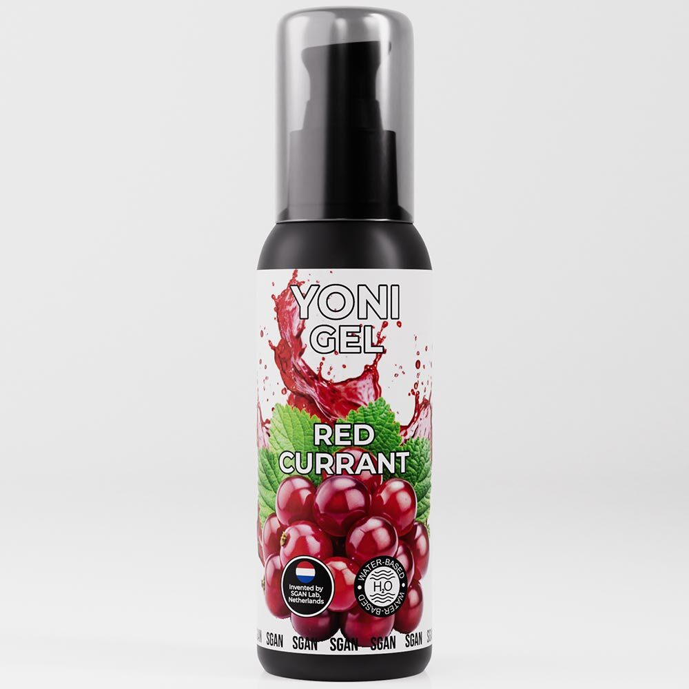Сьедобный гель на водной основе SGAN Yoni Gel, Red Currant, 100 мл.