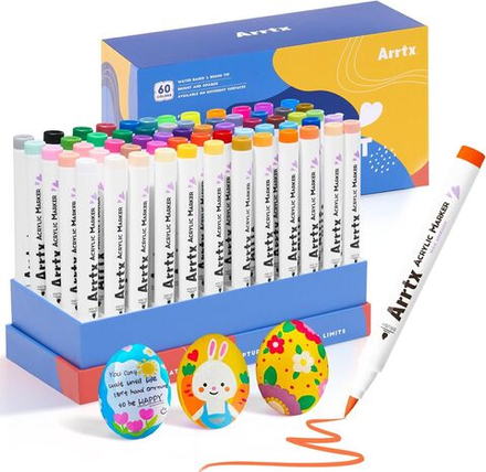 Arrtx акриловые маркеры 60 шт, Régulière 60A