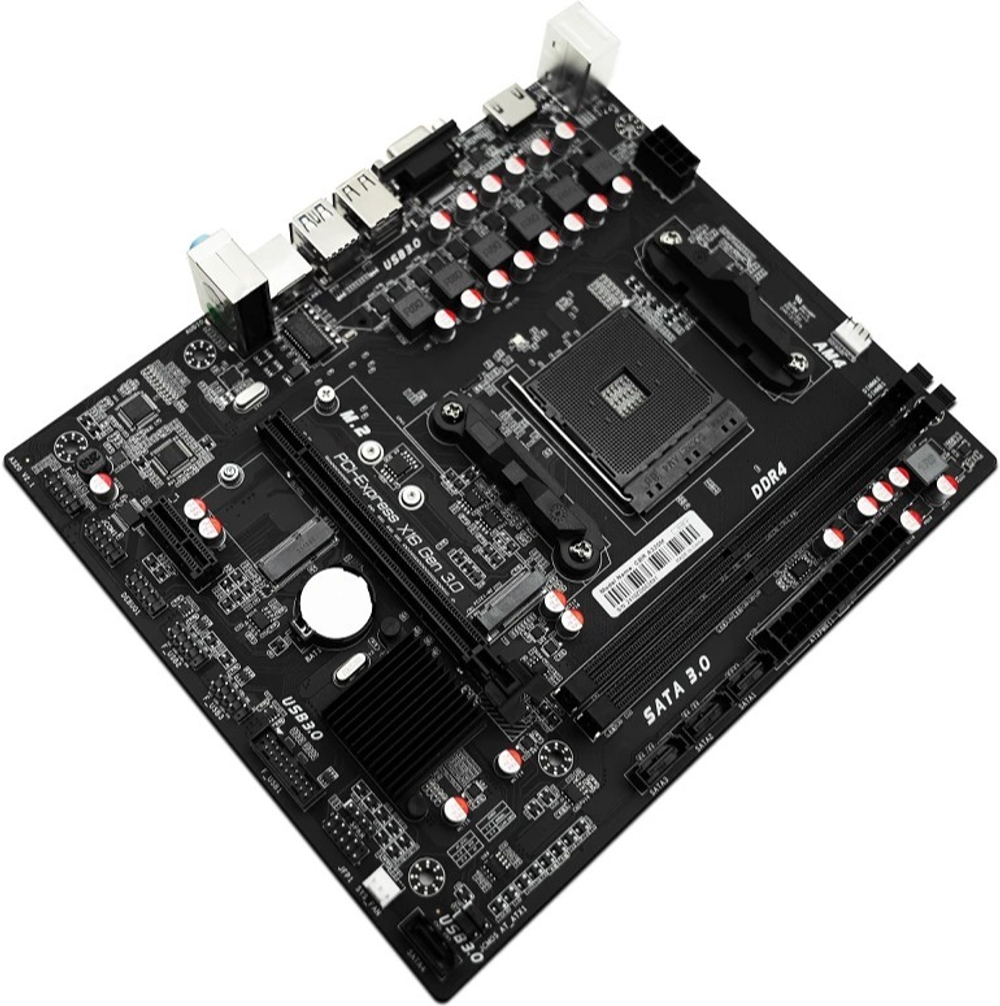 Материнская плата mATX CBR A320