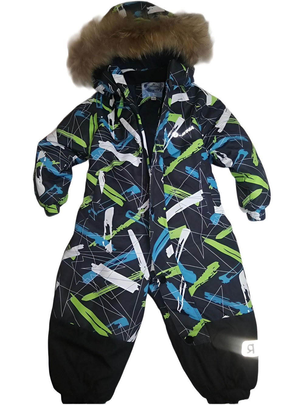 Элегантный зимний комбинезон для мальчика/девочки