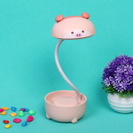 Светильник General, 60Вт, Е27, настольный красный (в пакете)