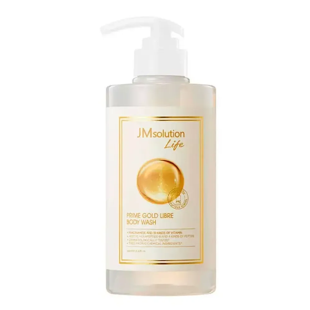 Гель для душа с пептидами JMSOLUTION Life Prime Gold Libre Body Wash 500 мл