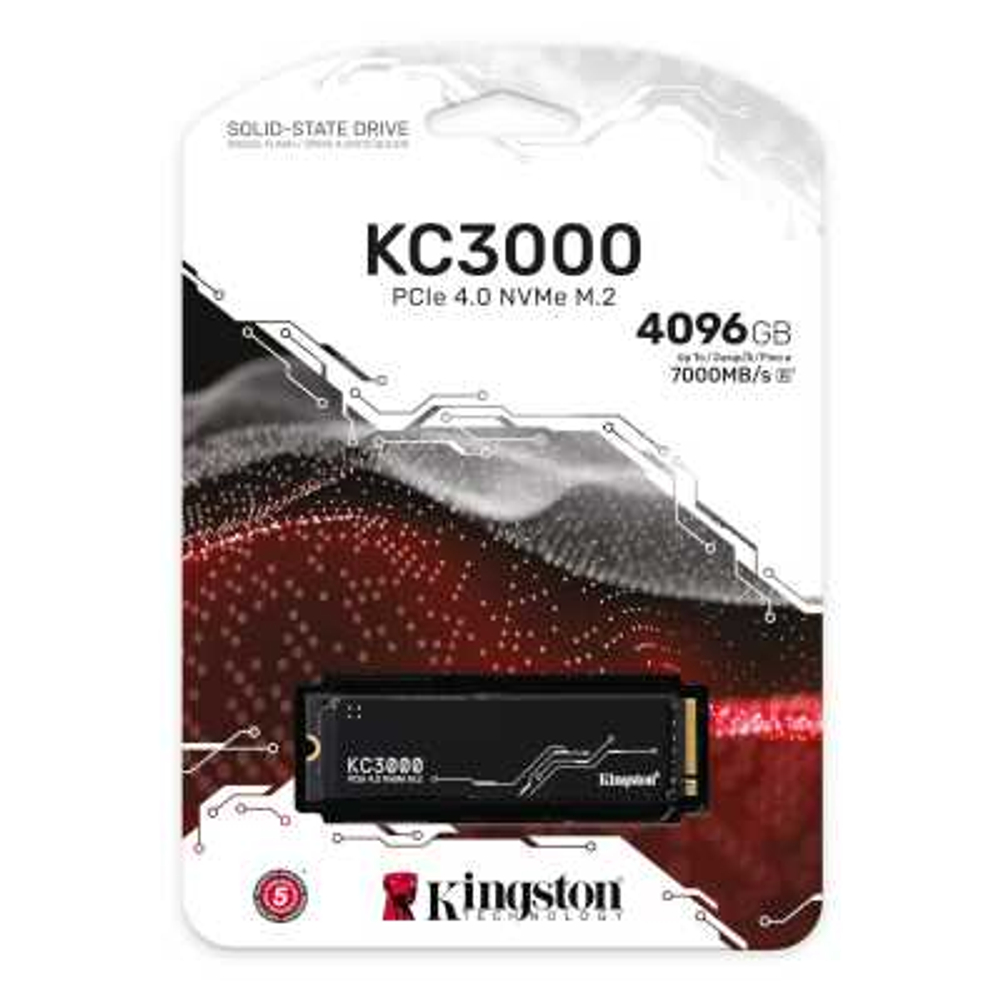 SSD диск Kingston KC3000 4Tb SKC3000D/4096G