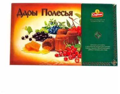 Набор шоколадных конфет "Дары Полесья" СПАРТАК