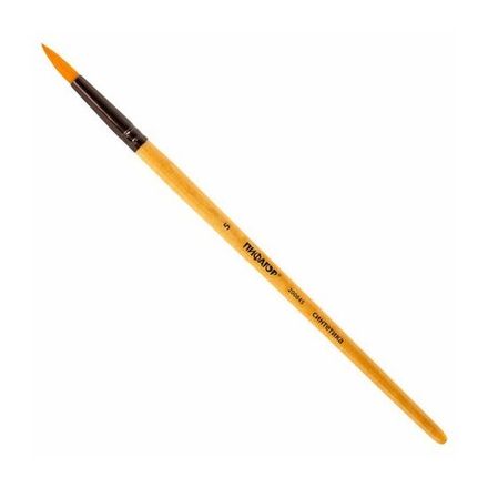 Кисть синтетика круглая № 5, Пифагор