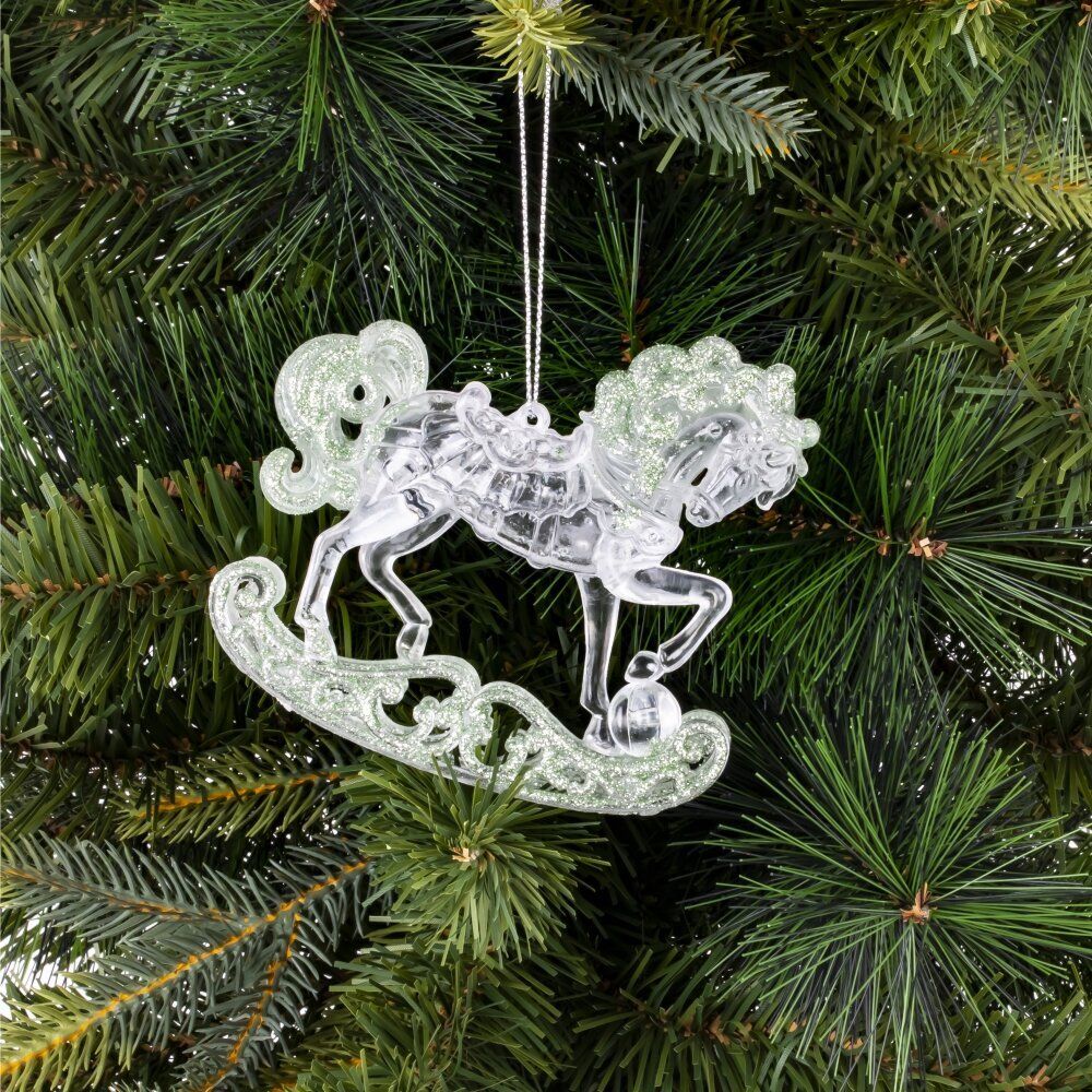 GAEM Украшение новогоднее "Лошадка", L10,5 W3 H9 см