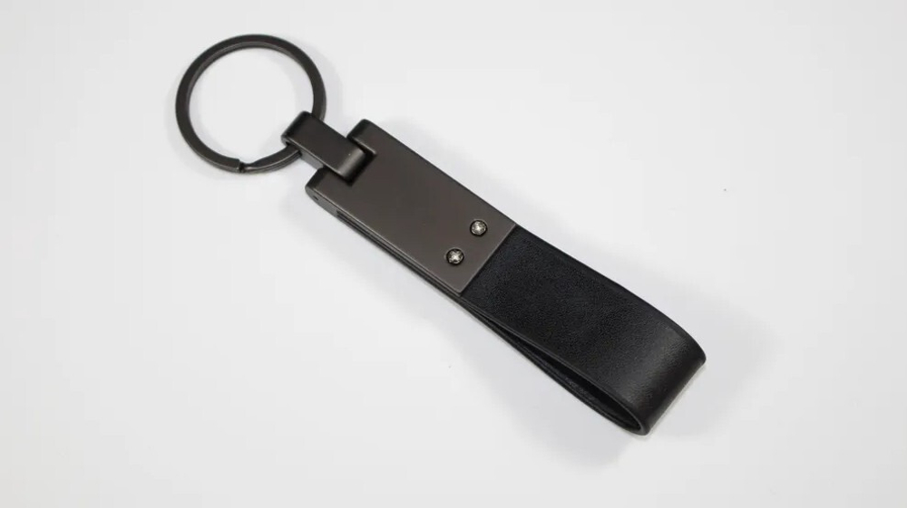 Брелок T-Max 20 Anniversary (металл + кожа)