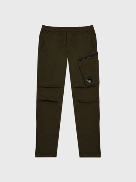 Брюки C.P. Company Regular Fit Stretch Sateen Dark Green
