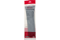 Нейлоновая кабельная стяжка REXANT 300x3,6мм, черная 100 шт/уп 07-0301