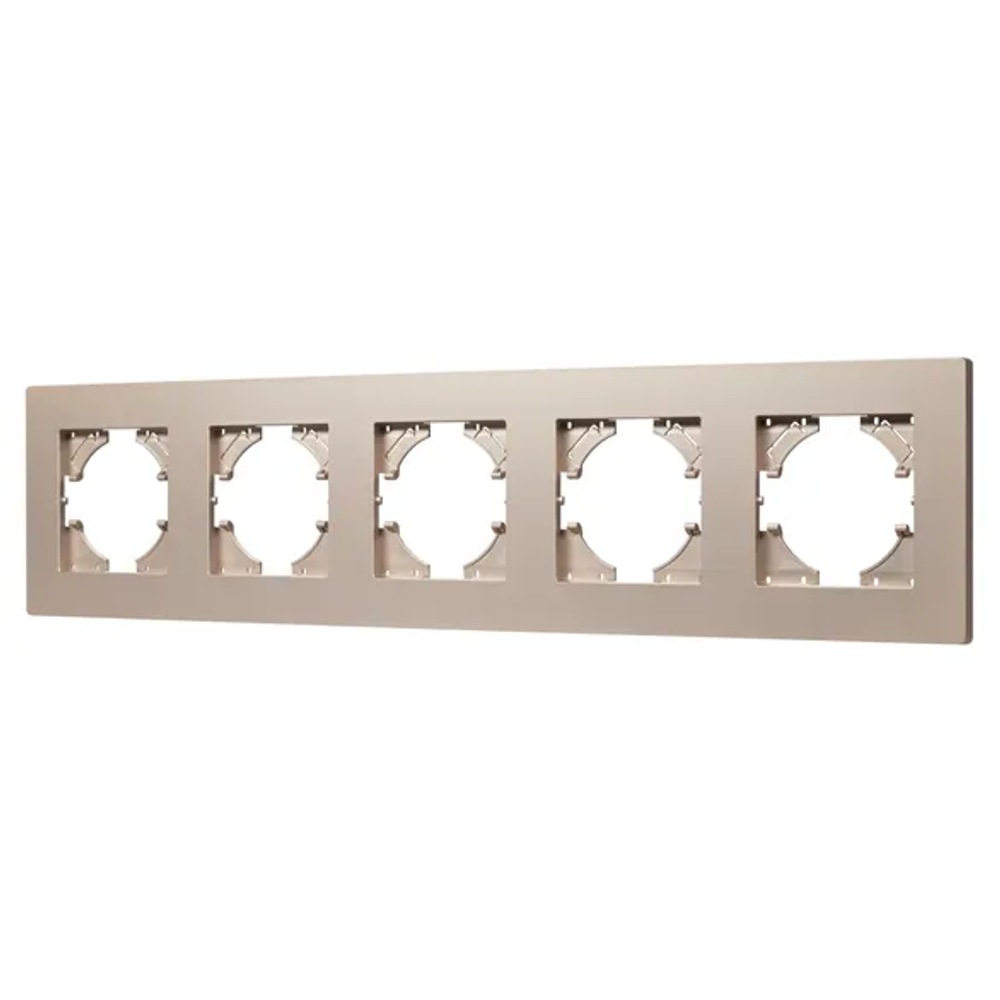 Рамка пластиковая FRM-PERIO-PL-5-GD (Arlight, -) 049765