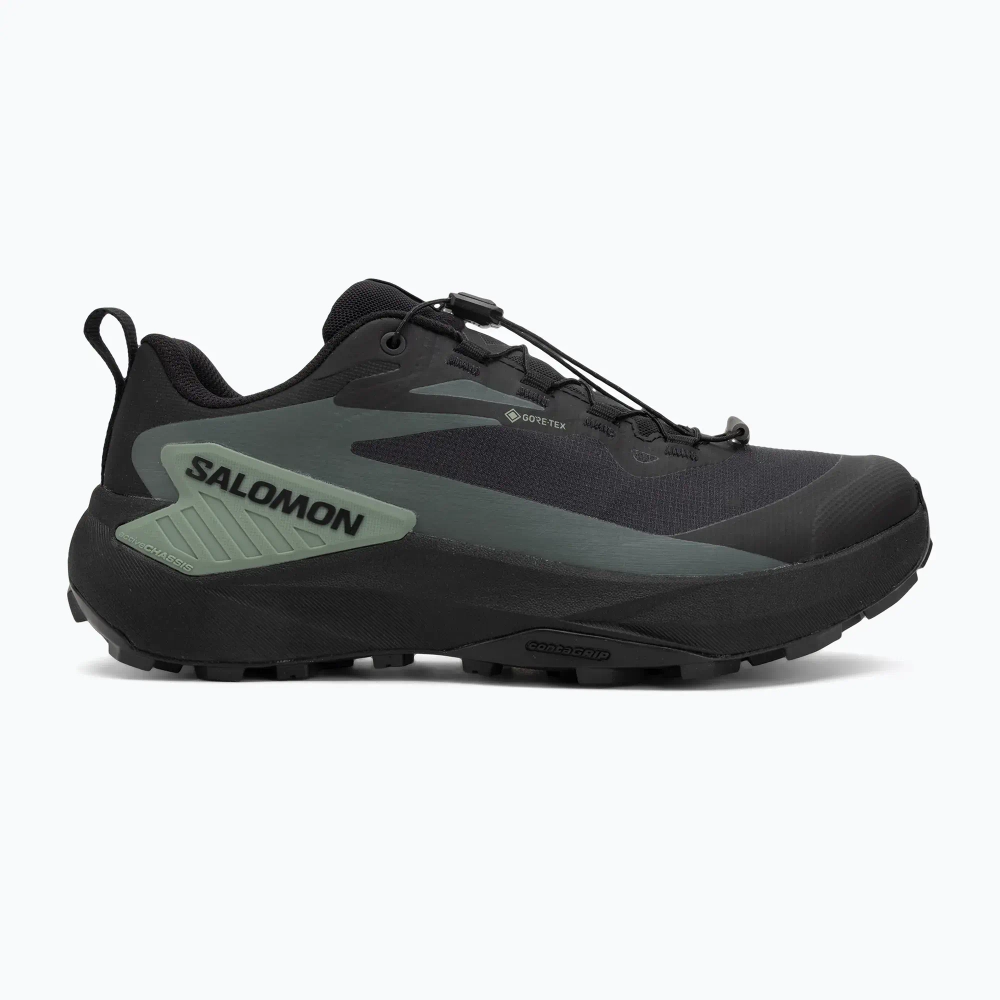 Кроссовки для бега Salomon Genesis GTX black/agave green/urban chic