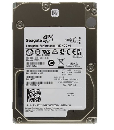 Жесткий диск Seagate Savvio SAS 146GB (10K/16MB/3Gbs/2.5") 9F6066-044