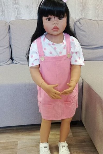 УЦЕНКА2 Кукла Реборн ростовая 98см в пакете (FA-260)