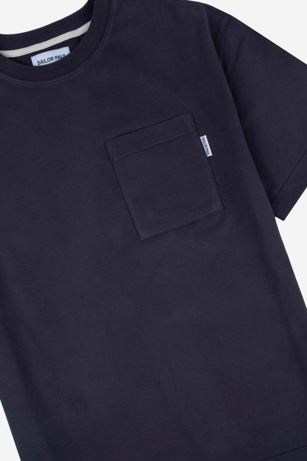 Футболка Sailor Paul Heavy Weight Pocket Tee дымчатая