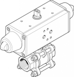 VZBA-21/2-GG-63-T-22-F0710-V4V4T-PS120- Шаровой кран с приводом