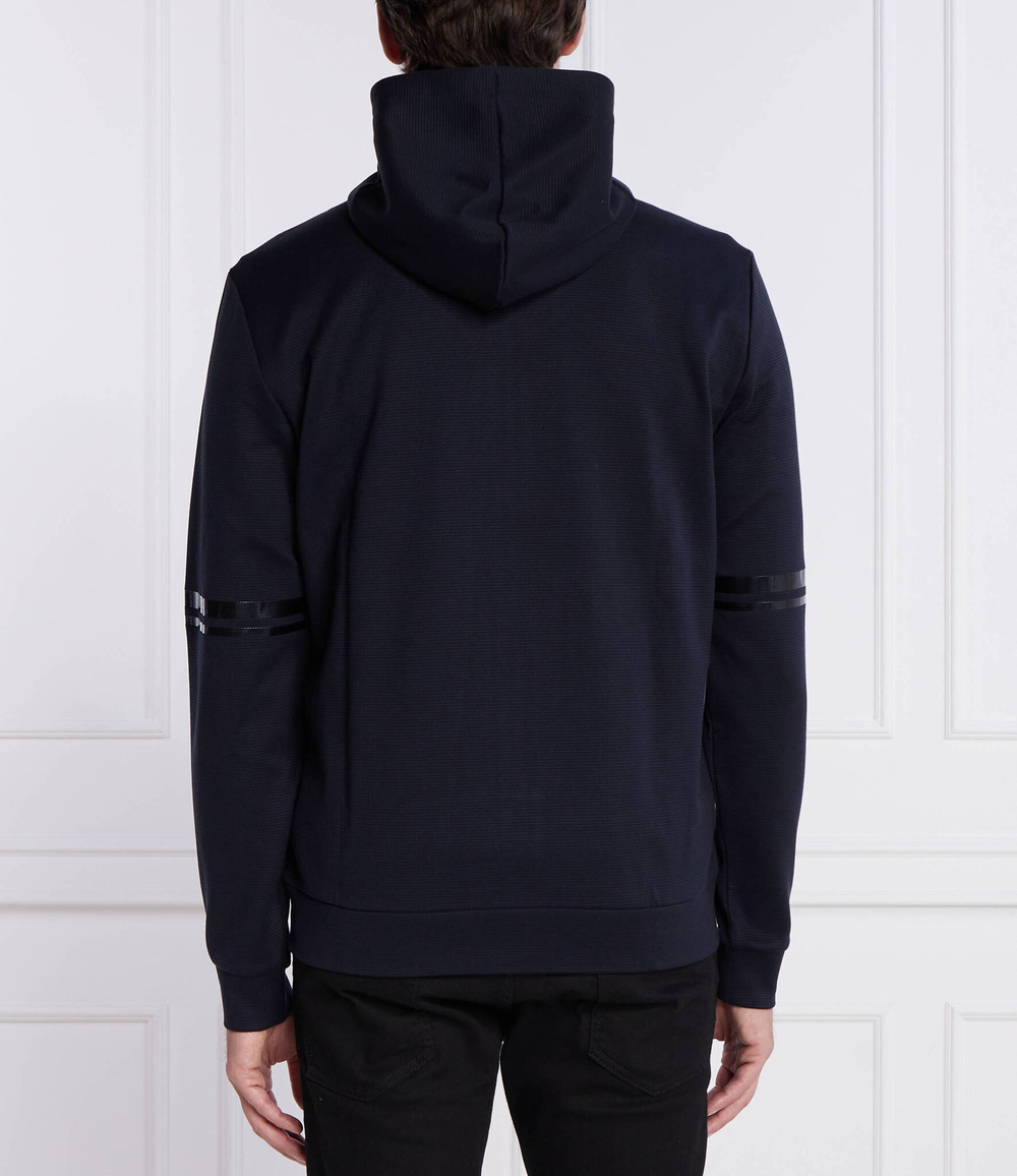 Худи Saggy Mirror BOSS GREEN - темно-синий(50510681)