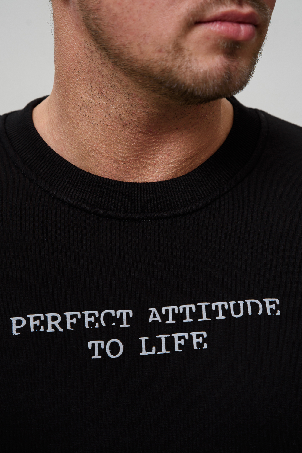 8522 Мужской свитшот оверсайз