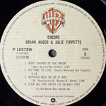 Brian Auger & Julie Tippetts ‎– Encore (Япония 1978г.) Т