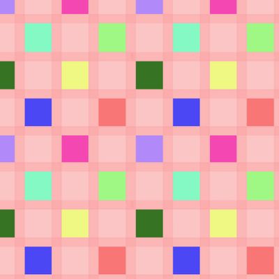 Радужная клетка