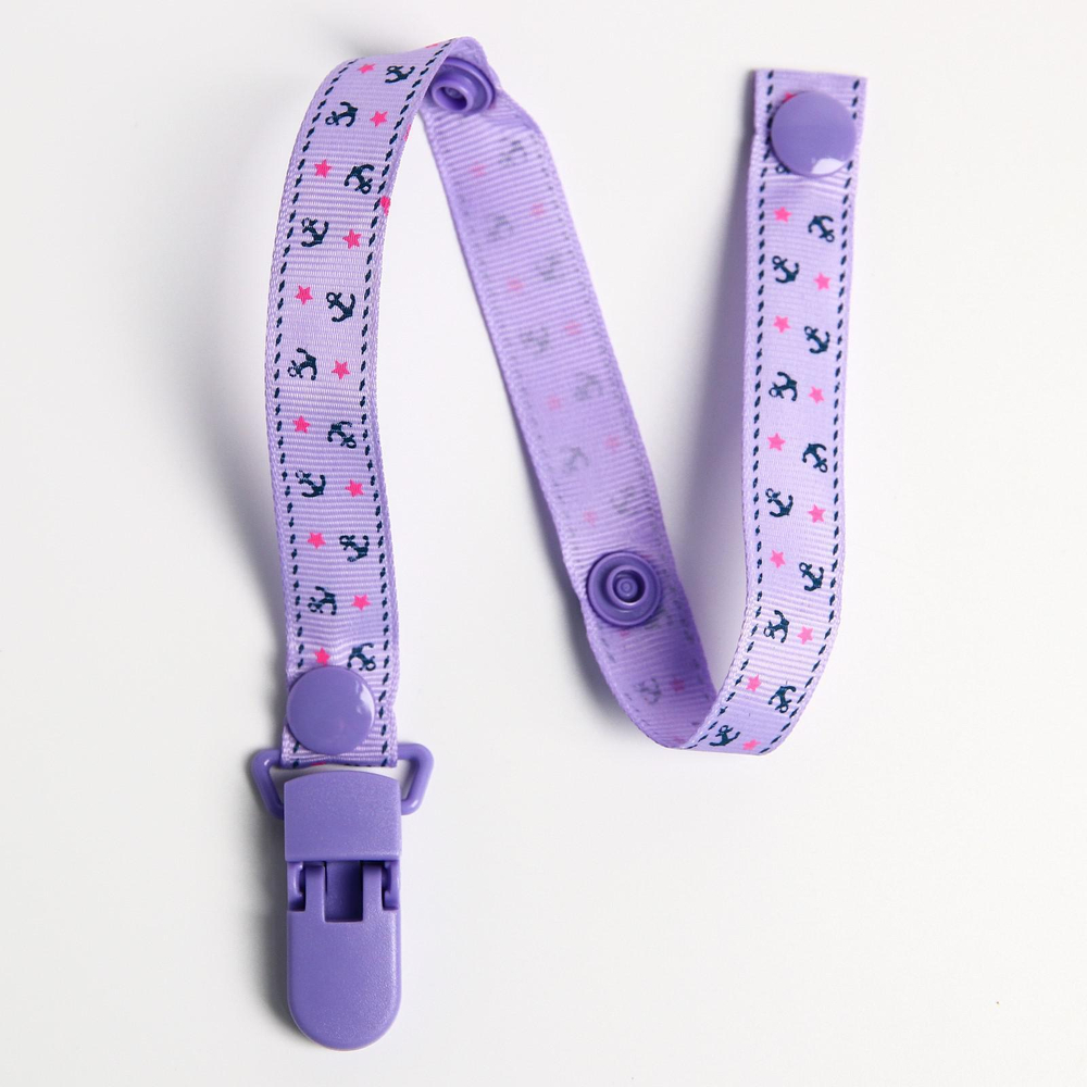 Держатель для пустышки на ленте, цвета МИКС 2315258