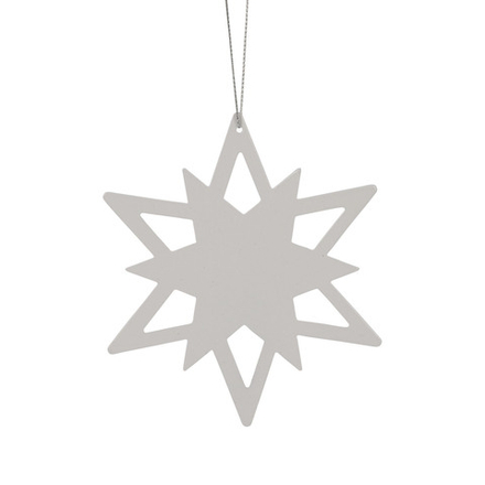 Подвесное украшение металлическое 12 см в ассортименте 2 вида