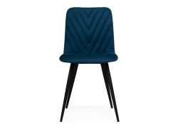 Стул на металлокаркасе Ральф синий / черный