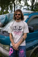 Футболка Creepy Clothing Скорпионсы Натурал