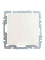BRITE Розетка 1-местная с заземлением с защитными шторками и крышкой 16А IP44 РСбш10-3-44-БрЖ жемчуг IEK