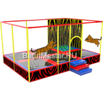 Батутная арена "Тигр" 6,5x4,5x3 м