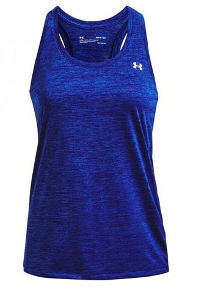 Женский топ теннисный Under Armour Tech Tank Twist - bauhaus blue/versa blue