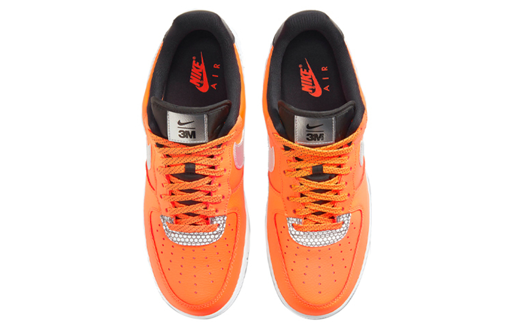 Кроссовки 3M X Nike Air Force 1 "Total Orange"