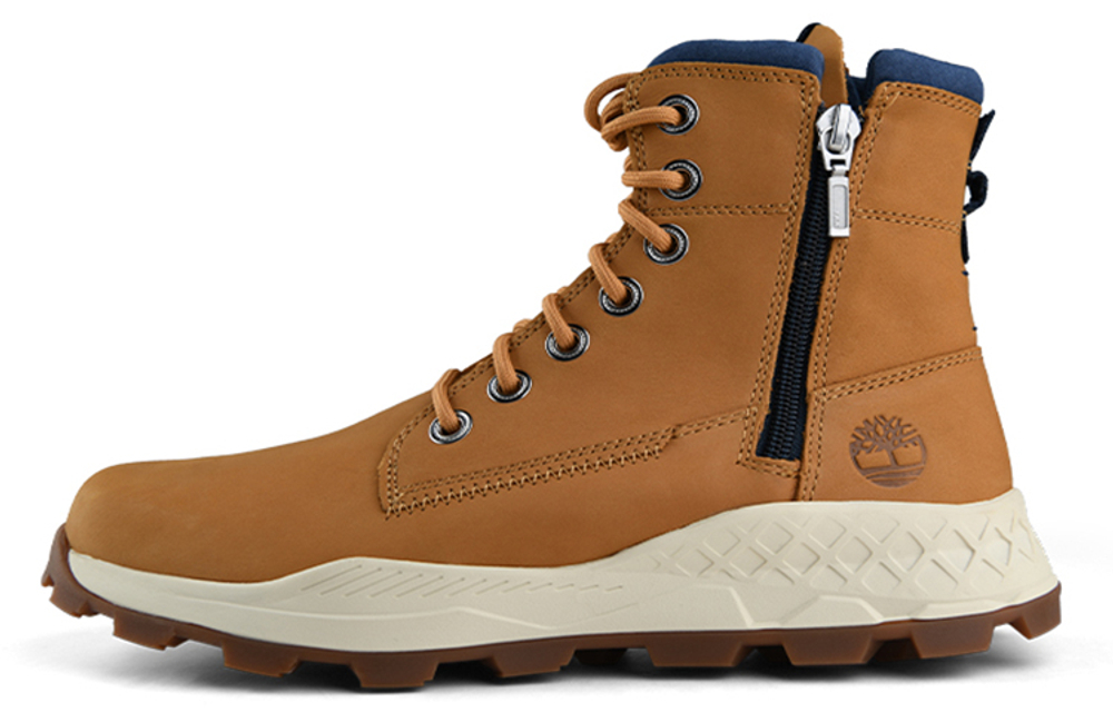 Timberland Brooklyn Side Zip Boot "Wheat Nubuck"