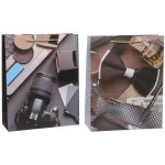 Пакет подарочный «Джентельмен» 26*32*10 см, микс