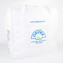 Элитное одеяло пуховое 200х220 Tirolo от Daunex упаковка