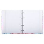 Тетрадь на кольцах А5 (175х215 мм), 240 л., обложка твердый картон, клетка, BRAUBERG, "Акварель", 404096