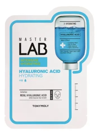 Tony Moly Маска для лица с гиалуроновой кислотой - Master lab hyaluronic acid mask, 19мл
