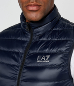 Пуховая безрукавка EA7 - темно-синий(8NPQ06 PNGPZ)
